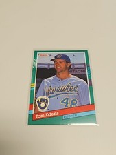 1991 Donruss #590 Tom Edens - Milwaukee Brewers 