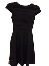 ELLE Dress, SZ 10, Fit & Flare Cap Sleeve Stretch Classic zipper Machine Wash