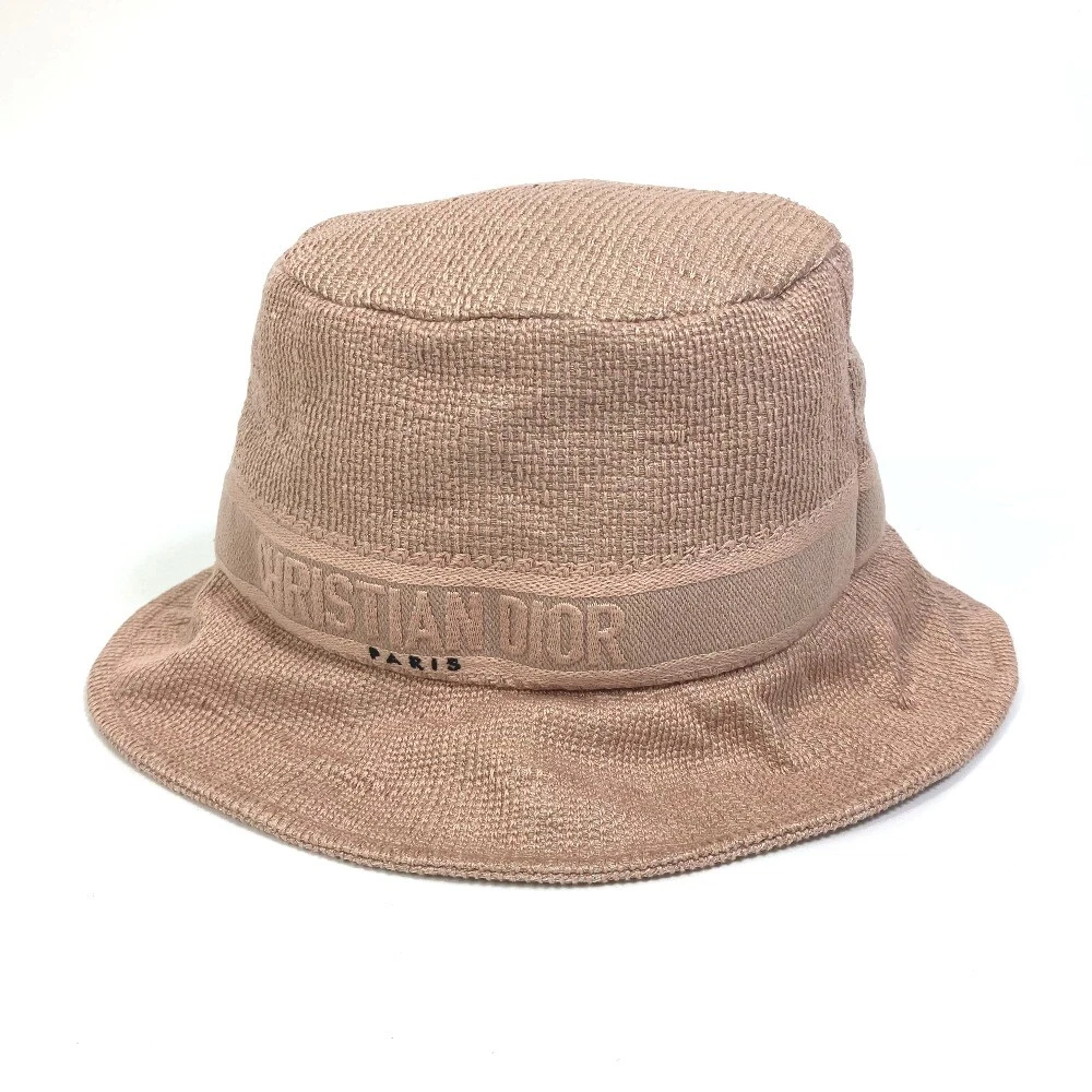 Chapeau bob logo Dior 04DBB923A132 chapeau coton rose