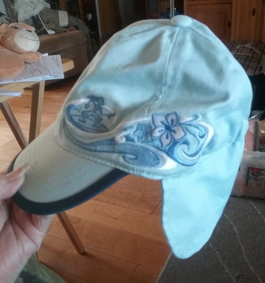 Circo Sun Hat Kids Blue with embrobery Infant Baby Toddler - Image 2 of 4