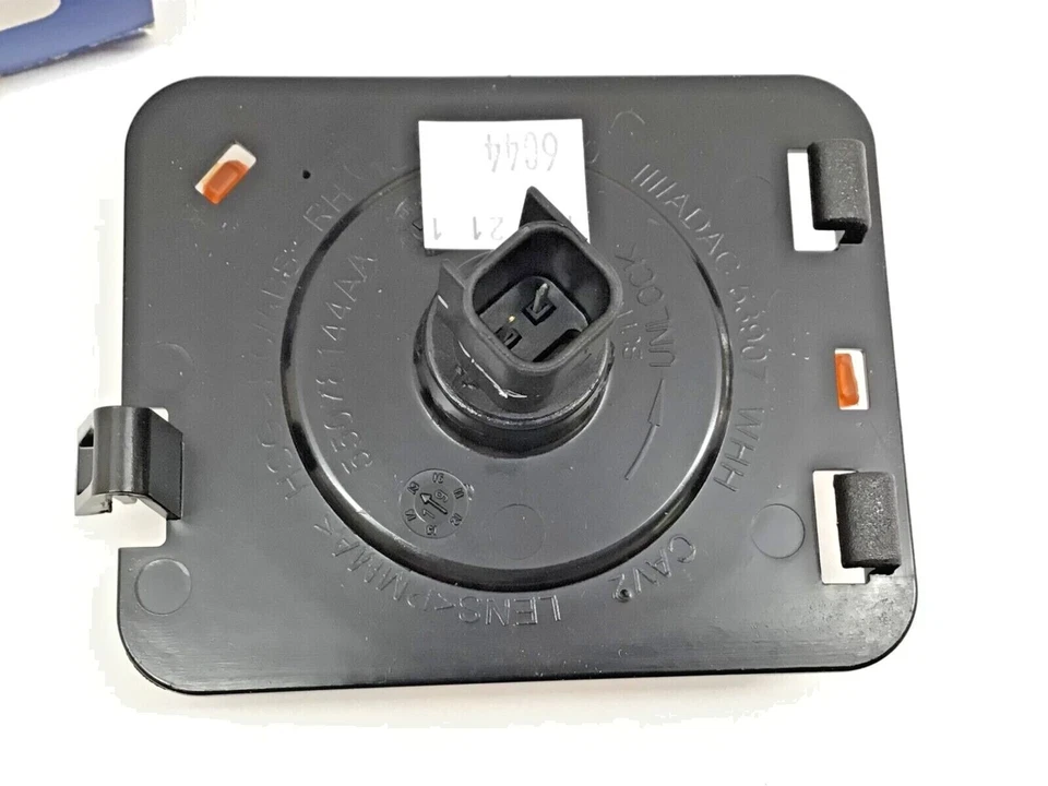 Jeep Wrangler 2007-2018 conjunto de lámpara marcadora lateral para pasajero derecho OEM 55078144AA Foto 4 de 4