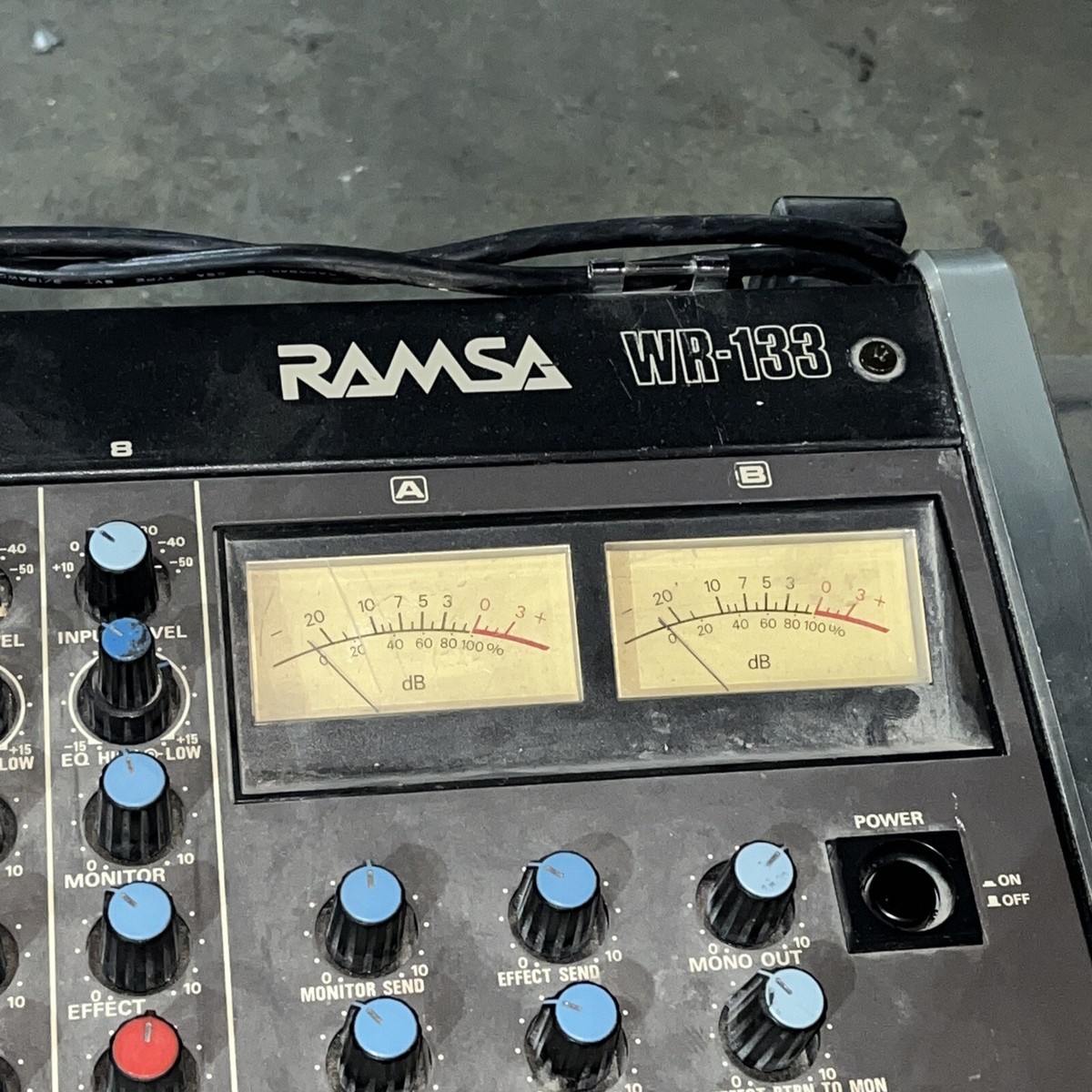 Panasonic Ramsa WR-133 8 Channel Mixer Quality Preamps Panasonic Ramsa WR-133 8 Channel Mixer Quality Preamps