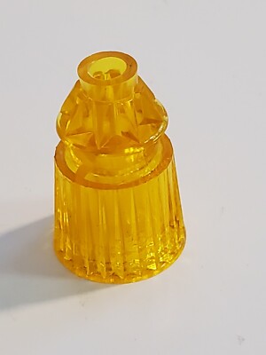 POSTS BALLY PINBALL PLAYFIELD PLASTIC TRANSLUCENT YELLOW STAR POST 1-1/16''