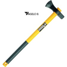 MAZZA ACCETTA ASCIA SPACCALEGNA MANICO IN FIBRA 3500gr ANGELO B.