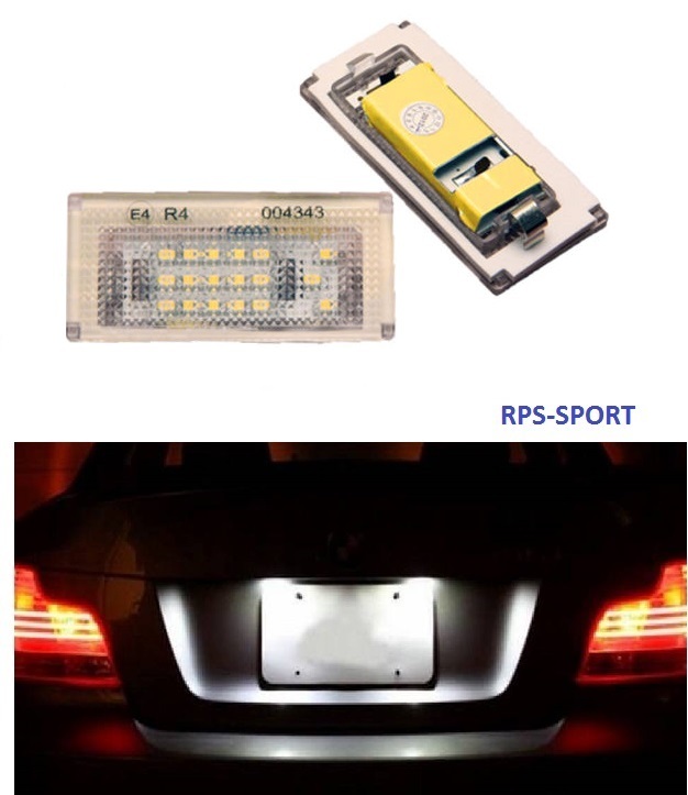 Feux de plaque LED anti-erreur pour résoudre le jaunissement sur Mini R53