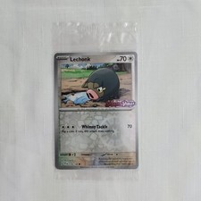 🔥 Pokemon TCG 🔥 Lechonk 156/198 - Scarlet & Violet Sealed Promo Stamp 🚀✈️