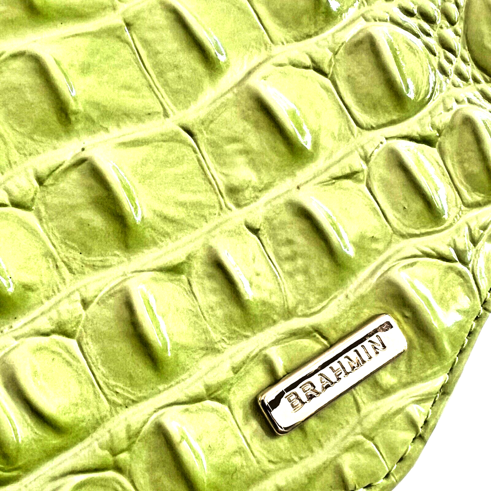 Brahmin Veronica Wallet in KIWI GREEN MELBOURNE Leather NWT eBay