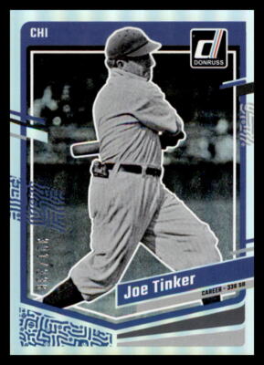 2023 Donruss #201 Joe Tinker Career Stat Line #/336