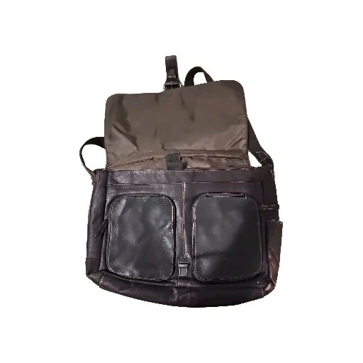 bandolera portatil vintage de cuero para hombre Foto 3 de 4