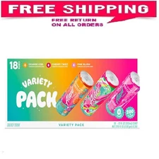 Alani Nu Energy Drink, Variety Pack, 12 fl. oz., 18 pk.