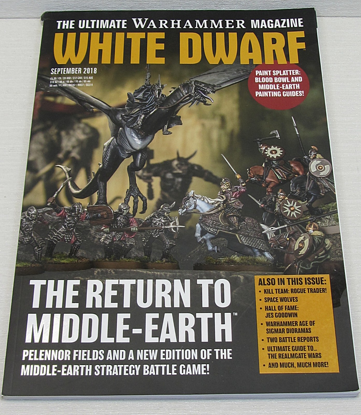 White Dwarf Magazine Issue September 2018 - Warhammer - Games Workshop
