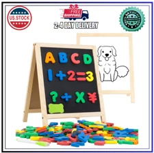 INNOCHEER Magnetic Letters and Numbers Set for Toddlers - ABC Magnets with White