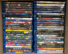 Blu-ray Lot 50 Movies Family Action Comedy Blockbusters Instant Collection