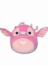 20-Inch Official Squishmallows Angel-Disney Lilo  Stitch Angel Plush Toy - Pink