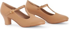 Theatricals Womens Theatricals T3300 2" t-strap character shoe Size 8.0
