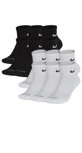 Nike Socks Everyday Training cushioned Dri-Fit Socks MEDIUM/LARGE - $22.90