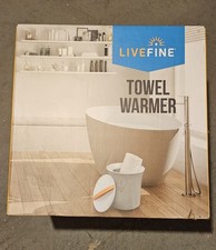 LiveFine Towel Warmer, Bucket Heater W/LED Display Fits 40 x70 Towel, Gray