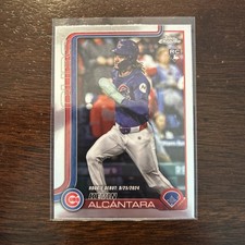 2025 Topps Chrome Update Series - Rookie Debut Kevin Alcantara #USC25 (RC)