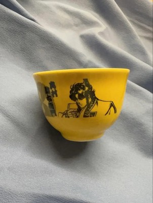 TAITO Hana no Keiji Guinomi Ceramic Unboxed Near Mint Sake Cup Collectible Japan