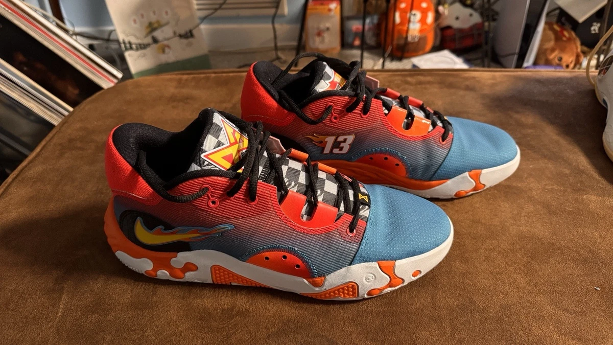 Nike PG 6 x Hot Wheels Blue/Orange/Red 2022 for Sale