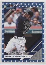 2019 Donruss Variation Independence Day Francisco Lindor (Dark Jersey) #68 k6j