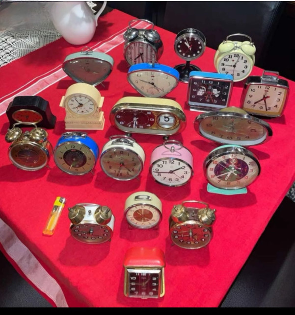 Collector’s Dream: Vintage 1960s-70s Alarm Clock Collection