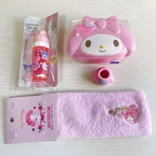My Melody Bathroom item Lot Cotton Case Soap Dish Toothbrush Holder Headband