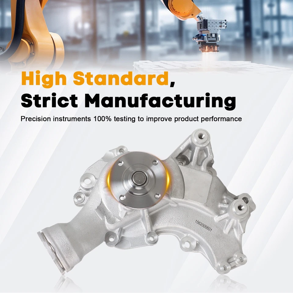 Насос водяного охлаждения для Mercedes-Benz CL63 AMG 6,3 л 2008-2009 1562000601 - Изображение 2 из 4