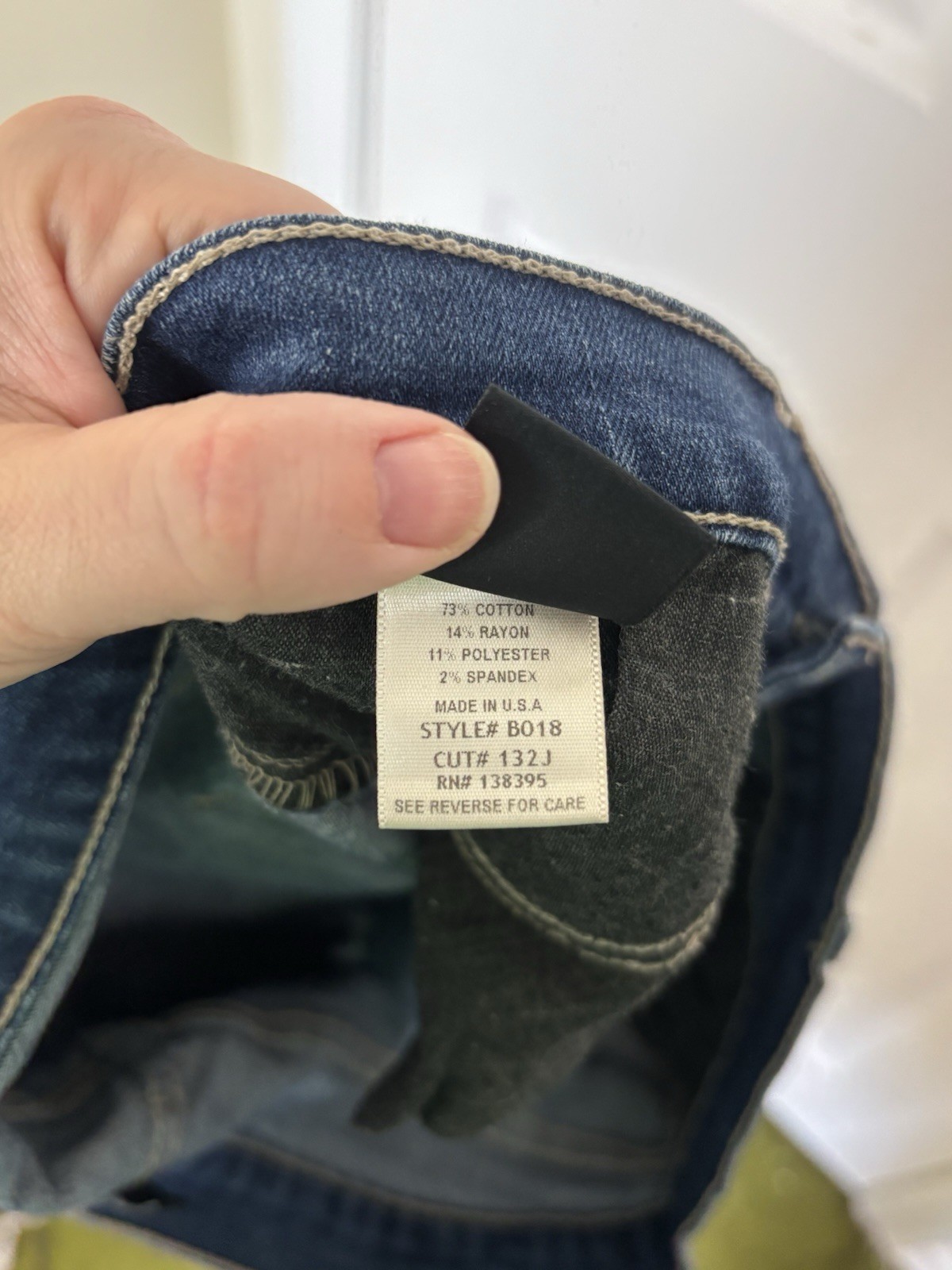 Flying Monkey Low Rise Patchwork Denim Shorts Siz… - image 8