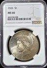 1926 Peace Dollar MS-66 NGC COLLECTION VIDEO