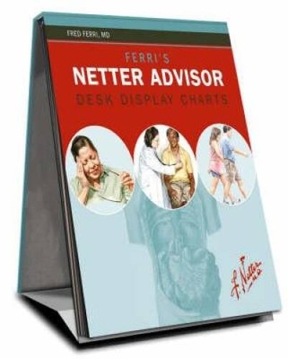 Ferri's Netter Advisor Desk Display Charts, 1e (Netter Clinical Science) - GOOD