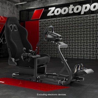 Zootopo Rennsimulator Cockpit mit Rennsitz Passend f r Logitech G29 Thrustmaster