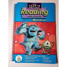 LeapFrog LeapPad Monsters Inc Reading Book Cartridge Grades 1-3 Ages 6-8 Disney
