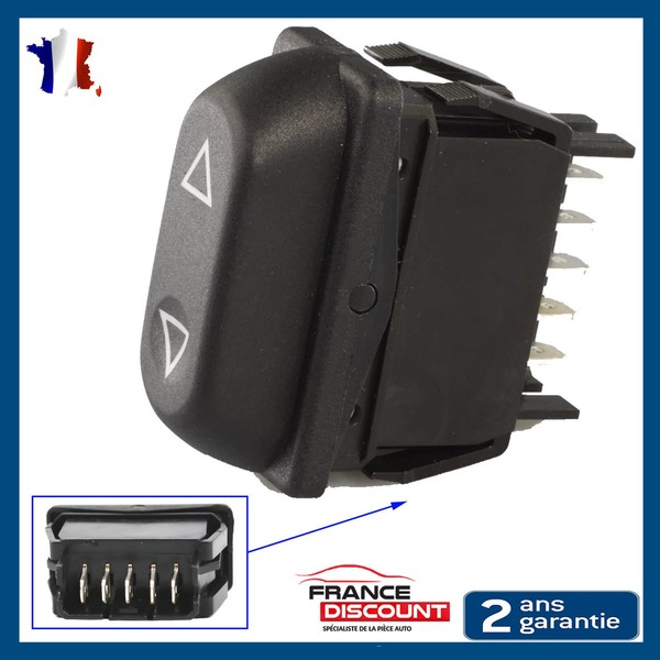 Fensterheberschalter Vorne Links FüR Jumpy Scudo 106 405 Expert 6552W3-image