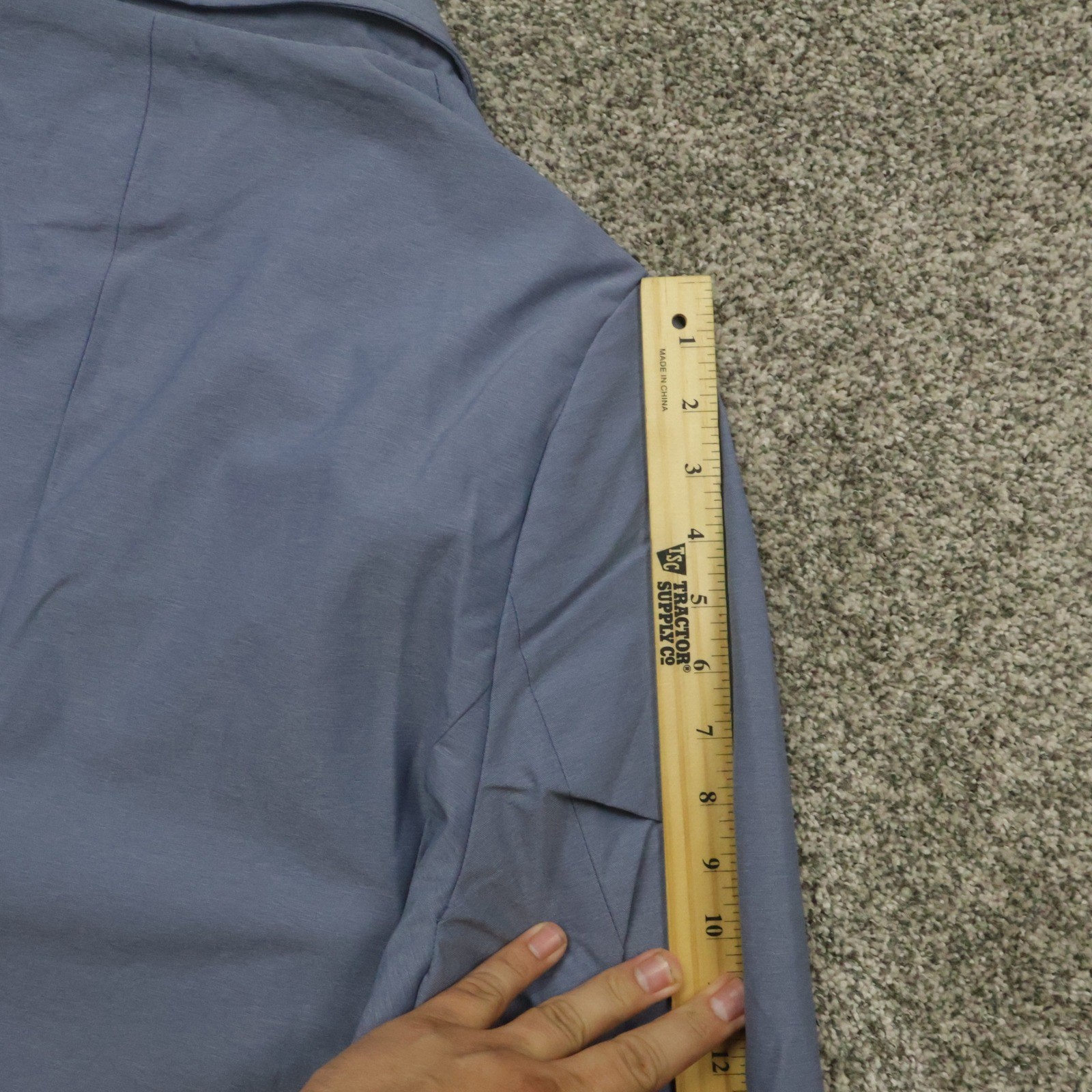 William Murray Golf Blazer Jacket Size Large MAM 25th Anniversary Blue Camo