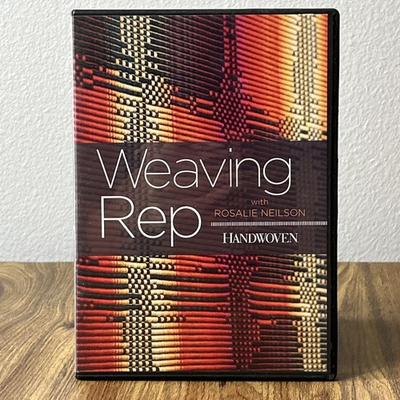 #ad #ad Weaving Rep by Rosalie Neilson 2 Disc DVD Set 2013 Handwoven Interweave Video $19.95