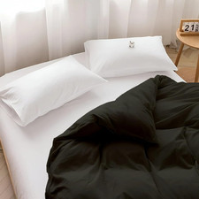 Arlinen 1 Piece Super King Duvet Cover 98X108 Inches 100 Cotton Breathable And