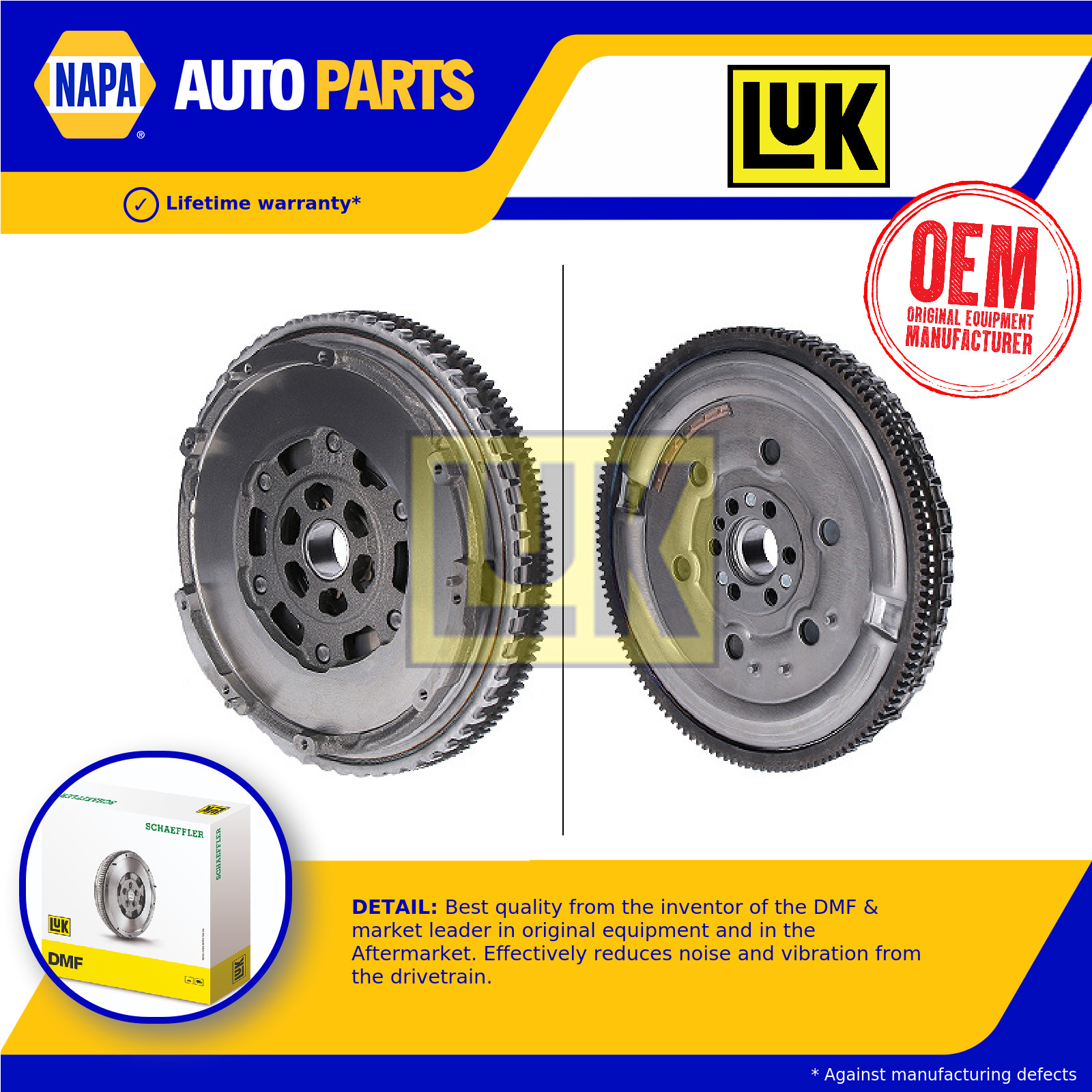 Dual Mass Flywheel DMF fits RENAULT SCENIC Mk3 1.4 2009 on H4J700 LuK 123005344R