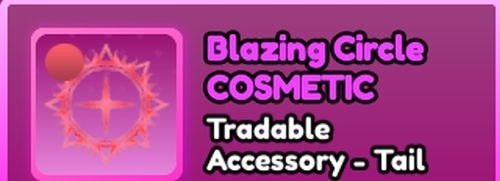 Roblox World Zero WZ - BLAZING CIRCLE - PASTEL HEX ITEMS