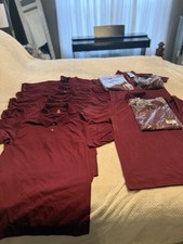 2 Lee Uniforms Boys  S/S Pique Polo Junior S 6 Small Haines , 3  jerzees