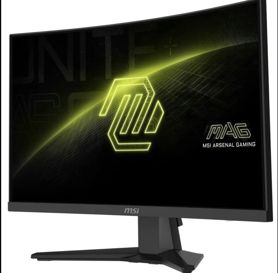 MSI 24" (23.6" Viewable) 180 Hz VA FHD Gaming Monitor Adaptive Sync 87% ADOBE - Image 4 of 4