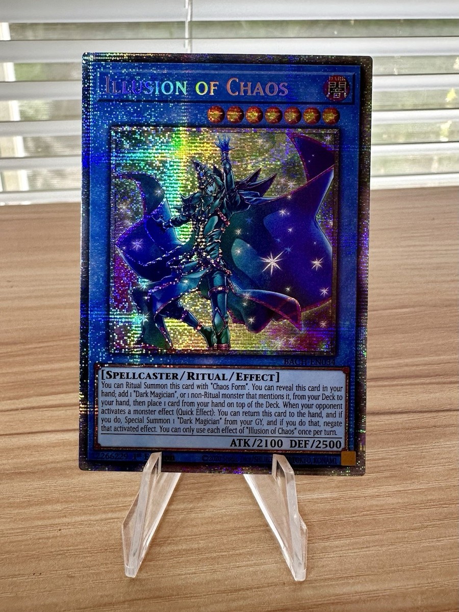 battle of chaos rare cards YU-GI-OH! - Dark Magician (BP02-EN023) - Pack 2: War of The Giants - 1st Edition Effect Pendulum Monster Illusion of Chaos (Starlight Rare)