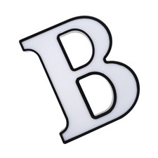  2 stücke Fantastische LED-Lampe Buchstaben Form LED Nachtlicht für Geburtstag