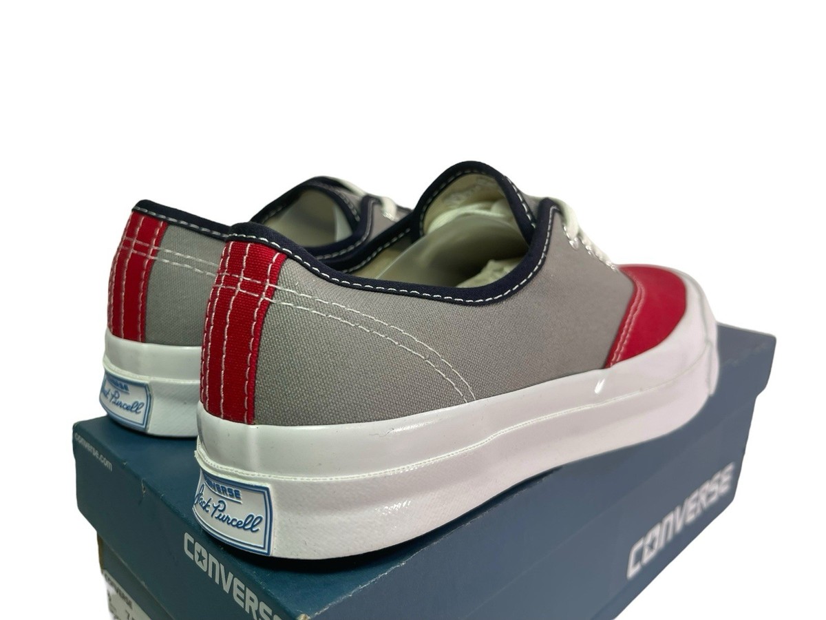 Converse Jack Purcell CVO Pro Ox Two Tone 151456C Red/Grey 6 Men