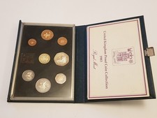 Royal Mint 1983 United Kingdom Proof Coin Collection - 8 Coin Year Set