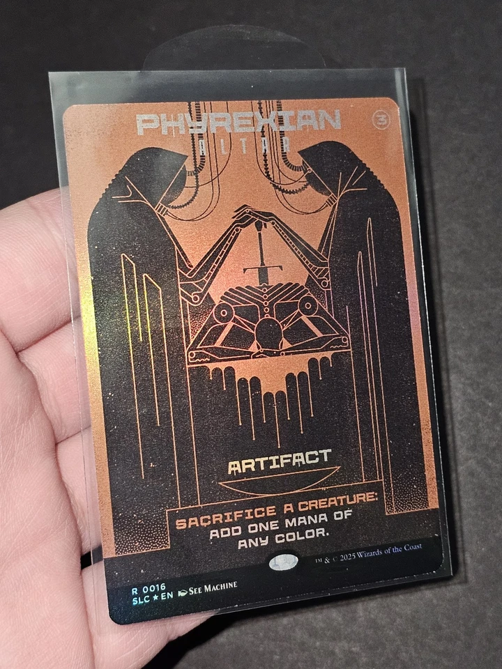 MTG Phyrexian Altar R (0016) Foil Secret Lair Encyclopedia Of Magic (2025) - Image 3 of 4