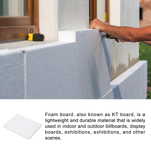 15 PCS Foam Board 18x24 Inch, White Foam Board 1/8 Inch Thick Foam Poster Board - Picture 3 of 5