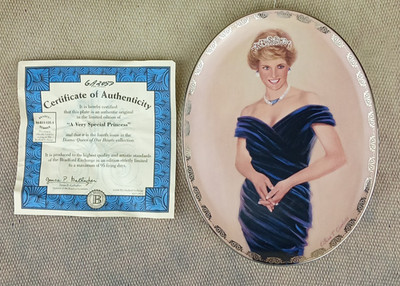   Vintage Bradford Exchange Lady Diana A Very Special Princess Sammelteller