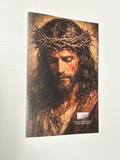 Espina Santa de la Corona de Espinas de Jesucristo Iglesia Católica tarjeta reliquia