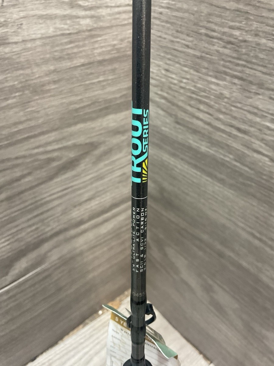 Croix Rods Trout Series Spinning Rod, 5’4” Ultra Light/fast Broken Tip